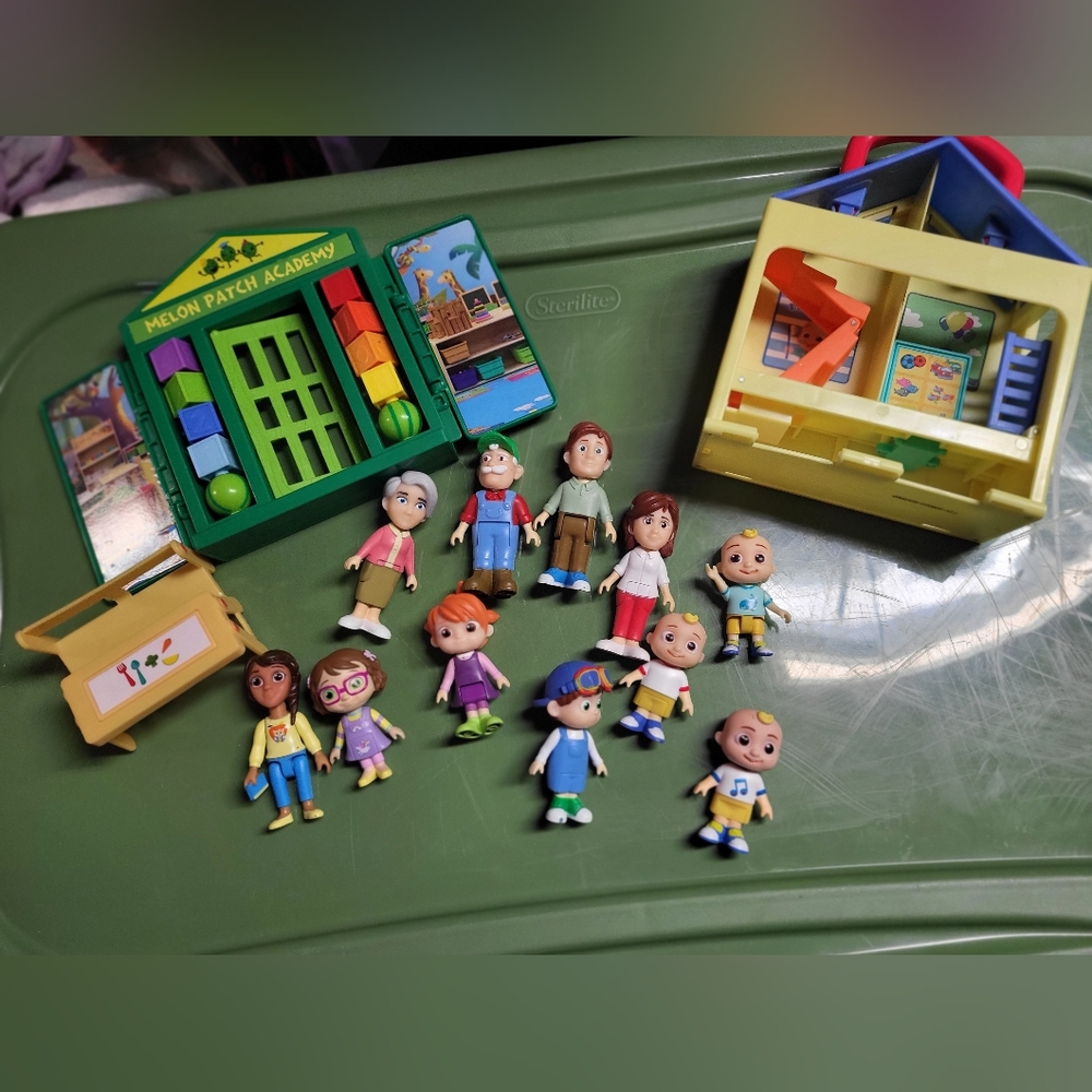 Cocomelon Toy Figure Lot